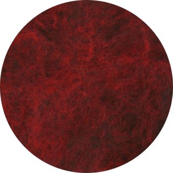 Ausztrál merinó melírozott fekete/piros 21 micron