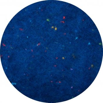 Új zélandi merinó színes pöttyökkel kék 27 micron
