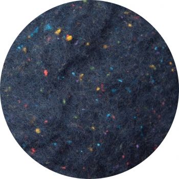 Új zélandi merinó színes pöttyökkel sötétkék 27 micron