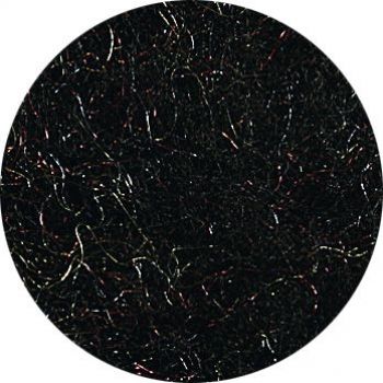 Új zélandi merinó csillogó szálakkal fekete 27 micron