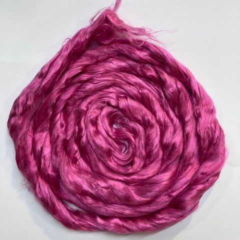 Selyem-szálak tenyésztett /Mulberry/ pink