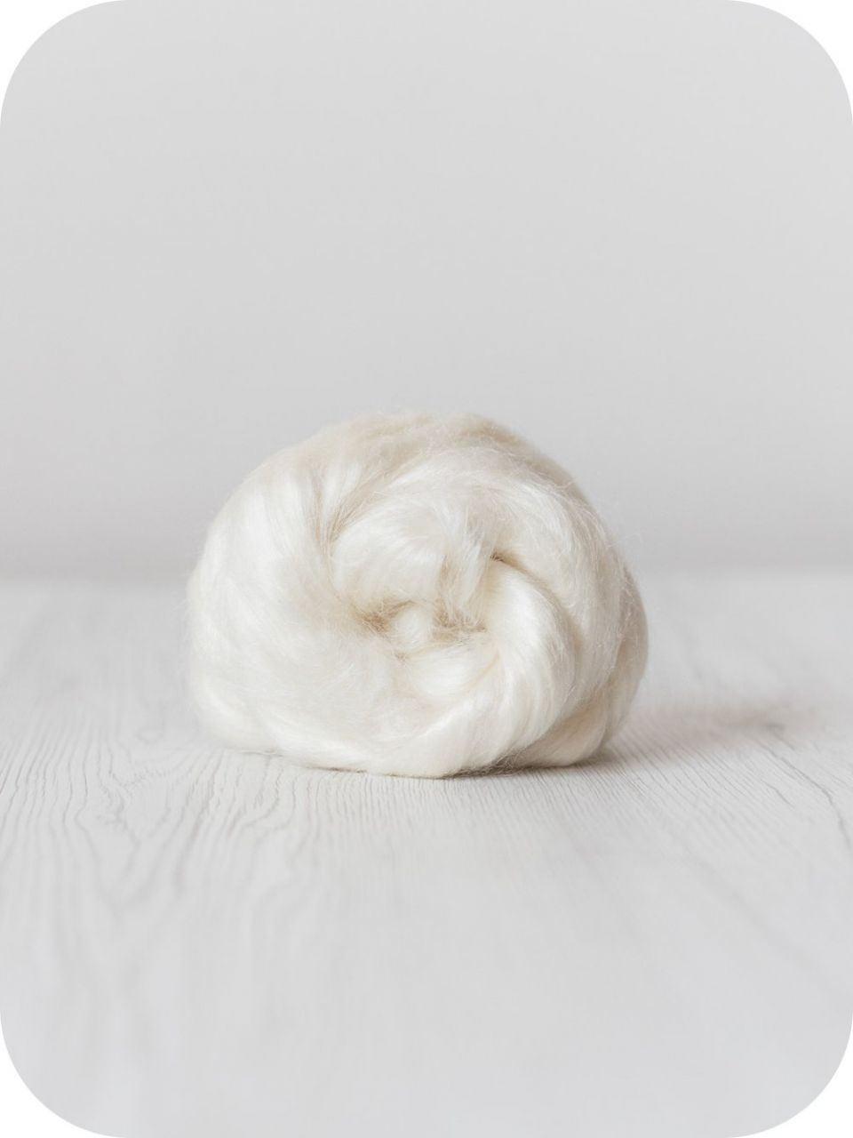 Tussah silk (vad selyem-szálak) natúr fehér