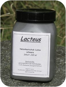 Latex természetes kaucsuk gumi 200ml /FEKETE/