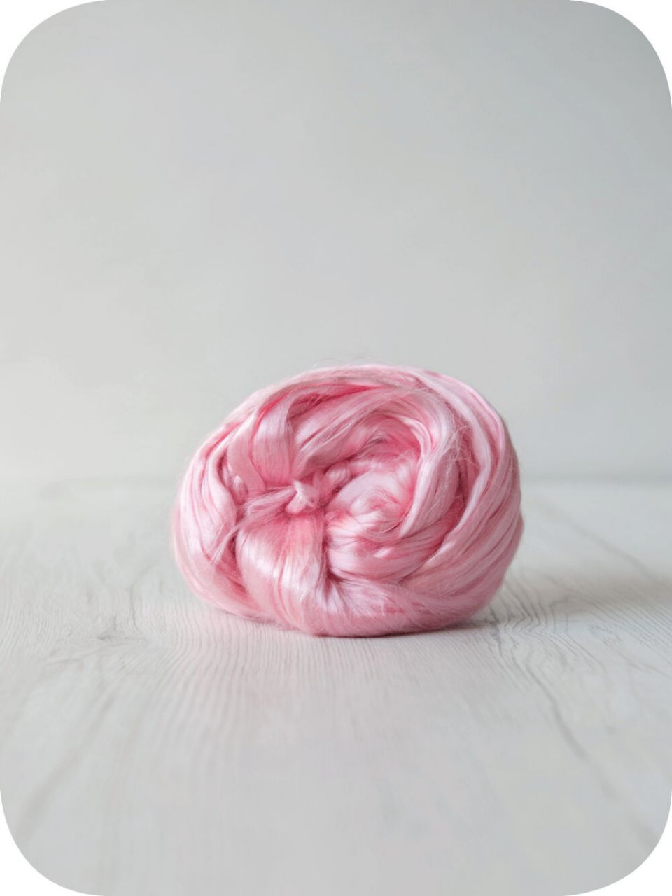 BRIDESMAID /Retró rózsaszín/ tenyésztett selyemszál /Mulberry silk/