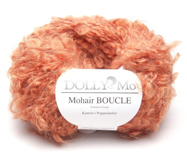 DollyMo Mohair Bouclé "Ginger" /GYÖMBÉR/