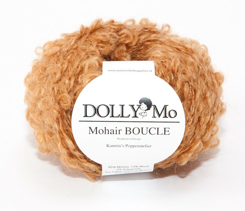 DollyMo Mohair Bouclé "Caramel" /KARAMELL/