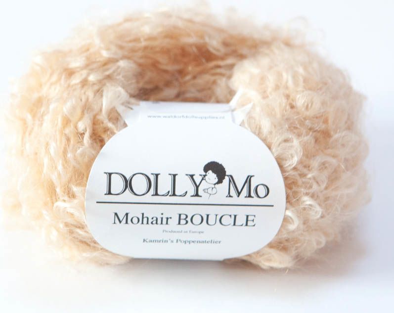 DollyMo Mohair Bouclé "Natural Blonde" /TERMÉSZETES SZŐKE/
