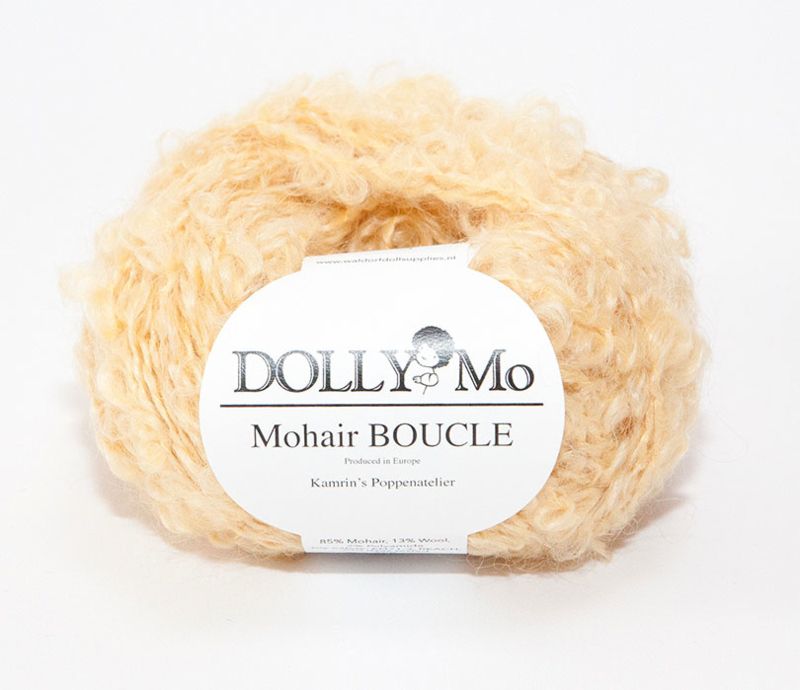 DollyMo Mohair Bouclé "Honey Blonde" /MÉZSZŐKE/