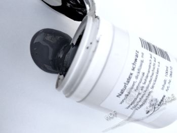 Latex természetes kaucsuk gumi 100ml /fekete/