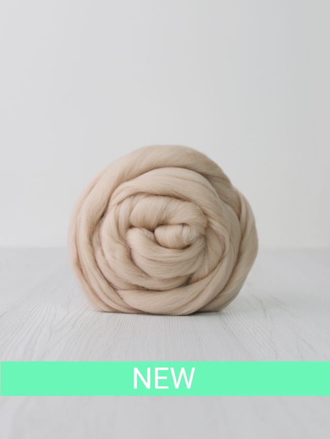 MARZIPAN (Marcipán) 18-19mic. Ausztrál merinó szalaggyapjú