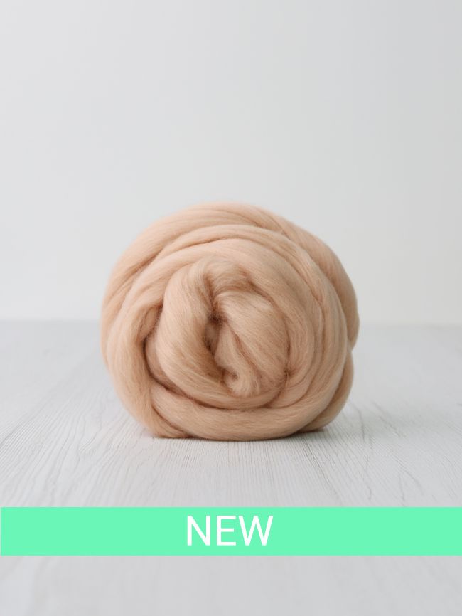 CAMEL (Teveszín) 18-19mic. Ausztrál merinó szalaggyapjú